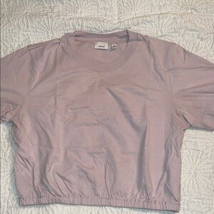 Wilfred Lilac Crop Top